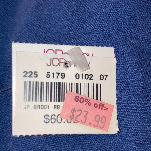 Short sleeved Brown dress with faux satin white polka dot belt. - Picture 7 of 7